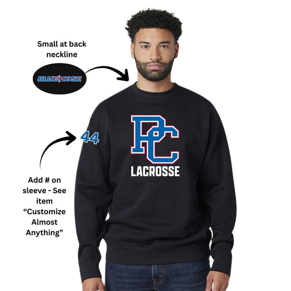 PC Lacrosse 8.5 oz. Crewneck Sweatshirt