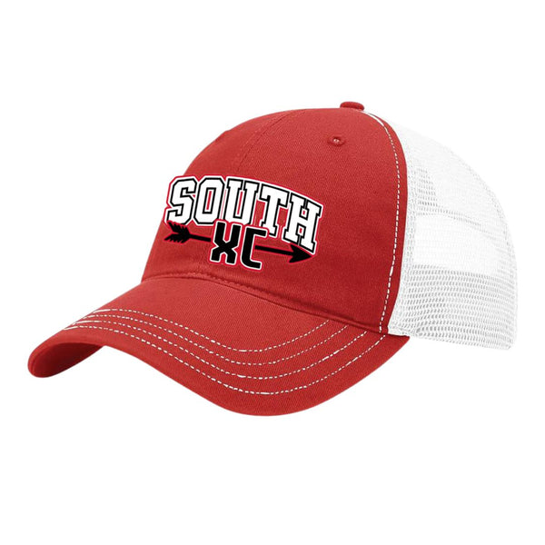 South Meck Trucker Hat by Richardson - R111 Softshell - SOUTH XC Design