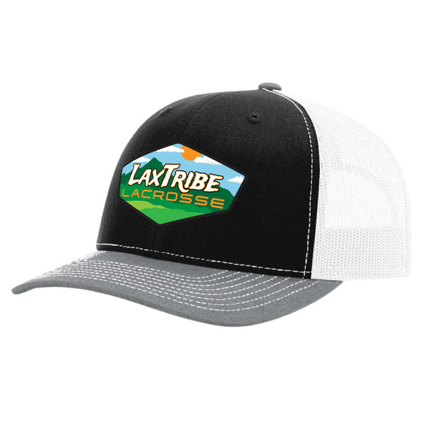 LaxTribe Mountain Range Patch - Richardson R112 Trucker