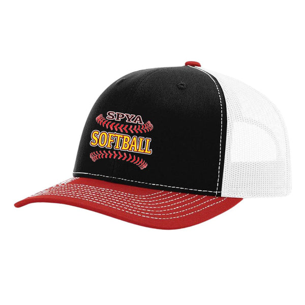 R112 Richardson Structured Trucker - SPYA SOFTBALL