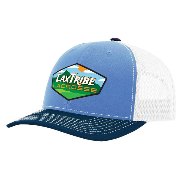 LaxTribe Mountain Range Patch - Richardson R112 Trucker