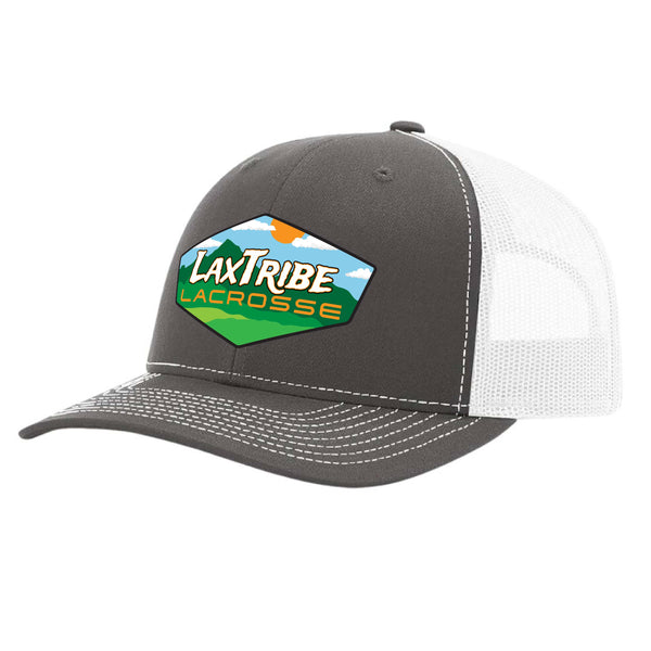 LaxTribe Mountain Range Patch - Richardson R112 Trucker