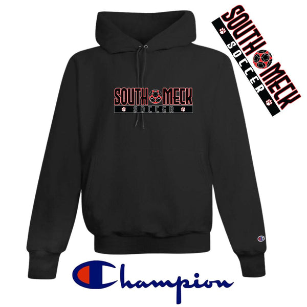 South Meck Soccer - 12 oz Champion Hoodie