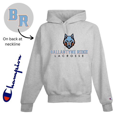 Ballantyne Ridge Lacrosse CHAMPION Hoodie - 12 oz