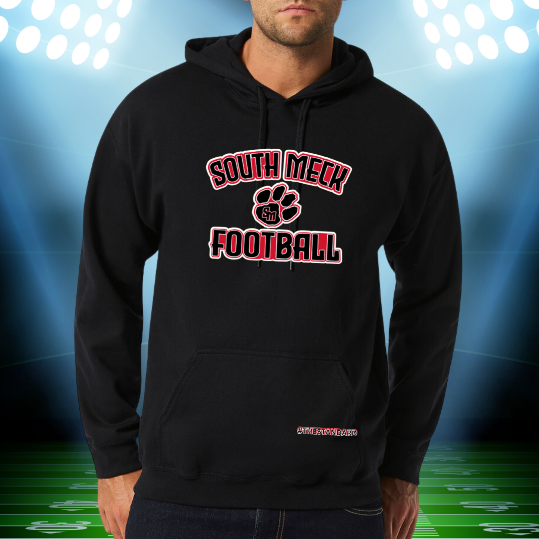 South Meck Football Player Hoodie