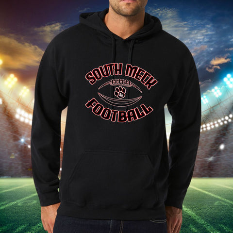 Custom South Meck Football Player Hoodie