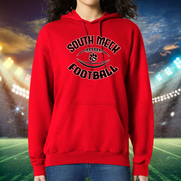 Custom South Meck Football Player Hoodie