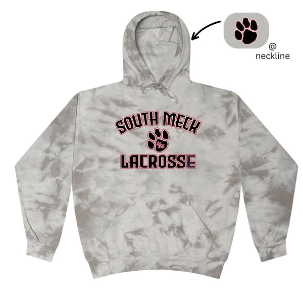 South Meck Lacrosse 8.5 oz. Tie Dye Hoodies - Multiple Designs