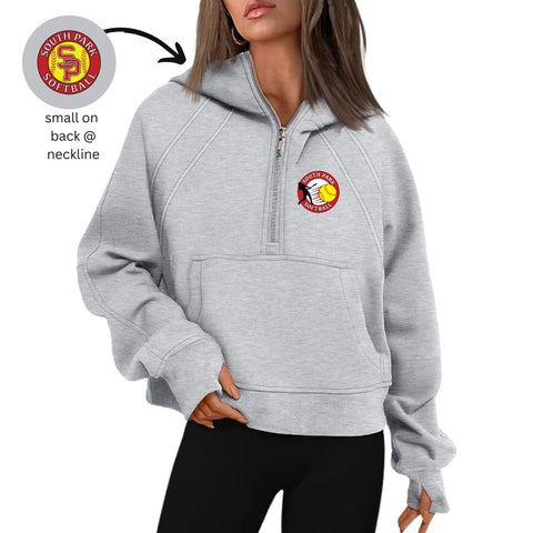 Ladies Crop Hoodie