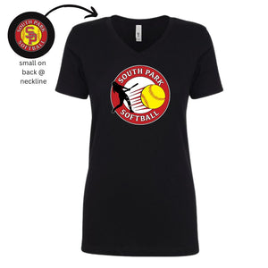 Womens Cut V-Neck T-shirt