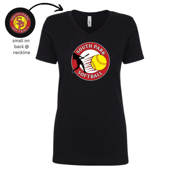 Womens Cut V-Neck T-shirt