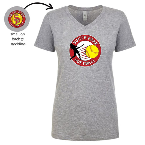 Womens Cut V-Neck T-shirt