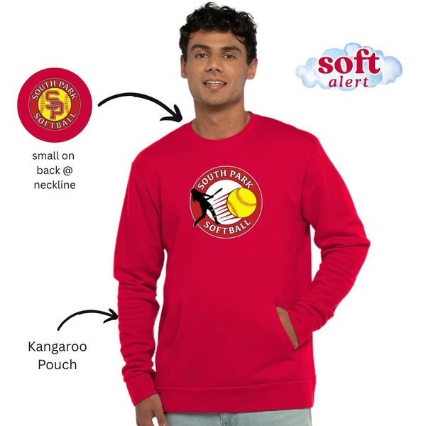 Pocketed Crewneck