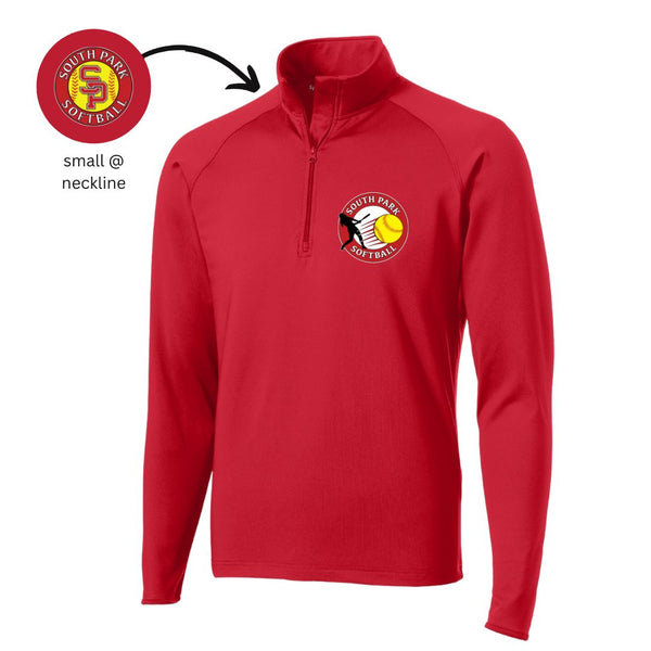 6.8 oz 1/4 Zip Pullover