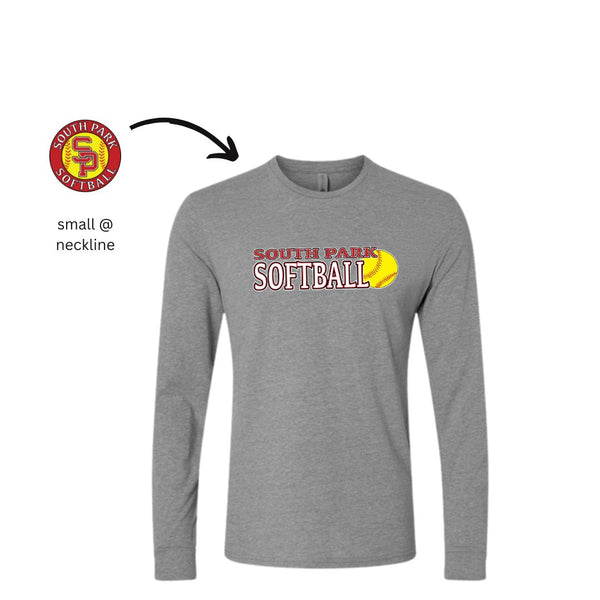 Unisex Long Sleeve T-shirt - SP SOFTBALL