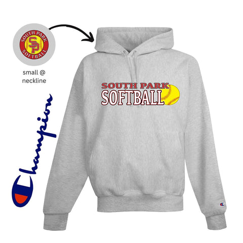 Champion Brand Adult Hoodie - SP SOFTBALL