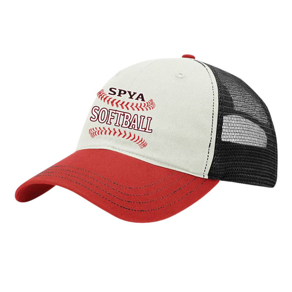 R111 Richardson Soft Face Trucker - SPYA SOFTBALL