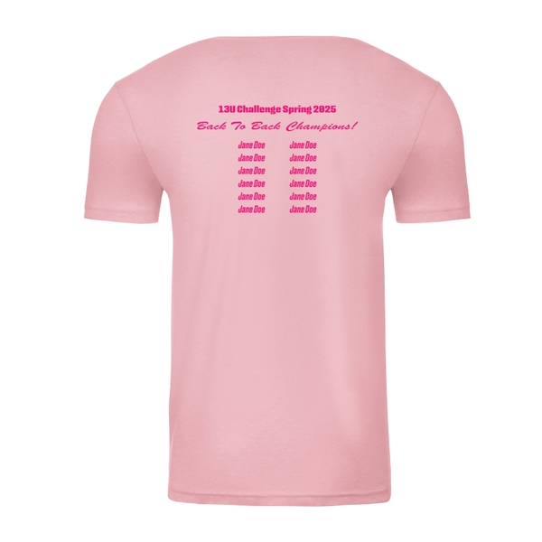 SPYA Softball - 13 U Team's Pink Pony Club T-shirt