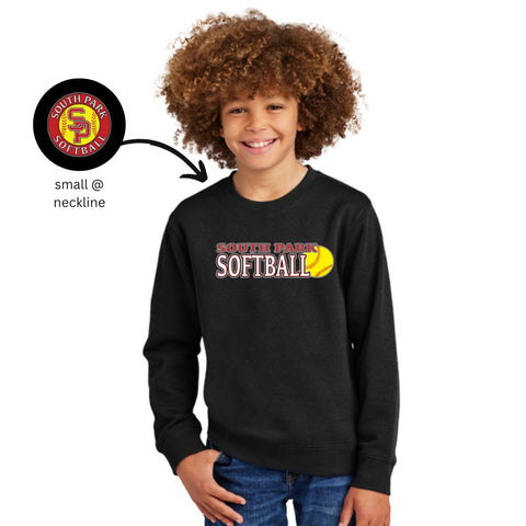 Youth Crewneck Sweatshirt - SP SOFTBALL