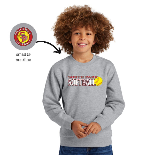 Youth Crewneck Sweatshirt - SP SOFTBALL