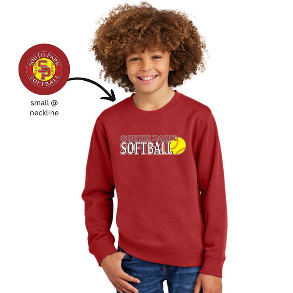 Youth Crewneck Sweatshirt - SP SOFTBALL