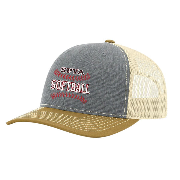 R112 Richardson Structured Trucker - SPYA SOFTBALL