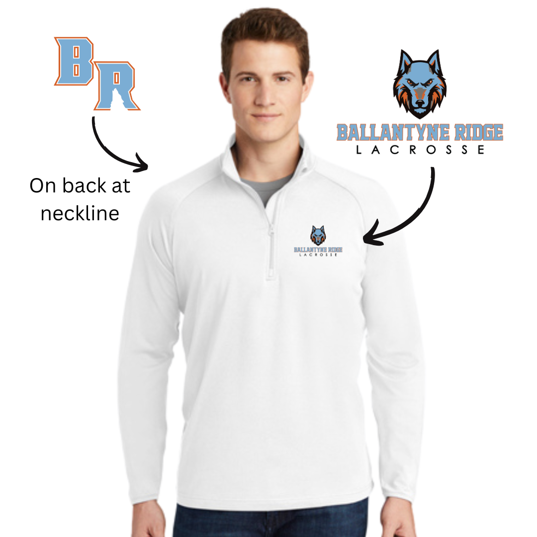 Ballantyne Ridge Lacrosse 6.8 oz 1/4 Zip Pullover