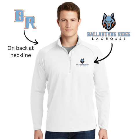 Ballantyne Ridge Lacrosse 6.8 oz 1/4 Zip Pullover