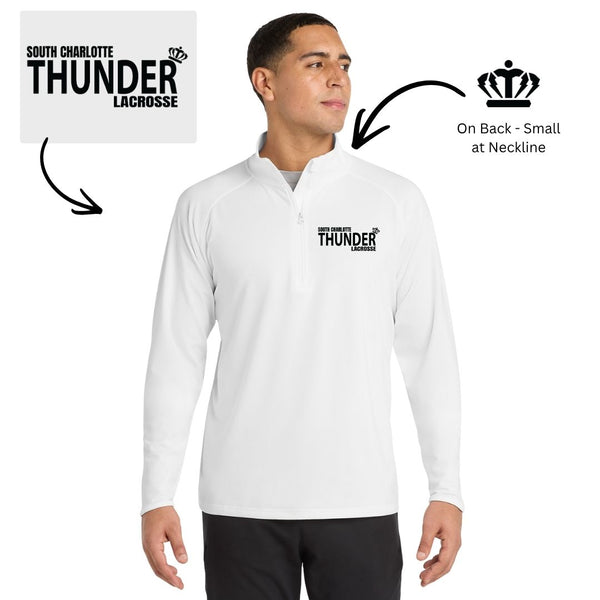 6.8 oz 1/4 Zip Pullover