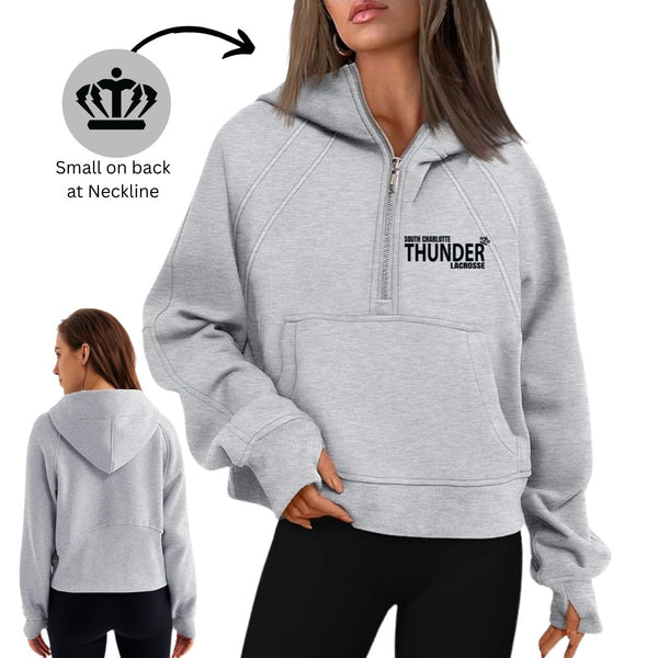 Ladies Crop Hoodie
