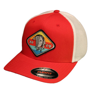 Hat - FLEXFIT "Sunset" Patch Mesh Trucker