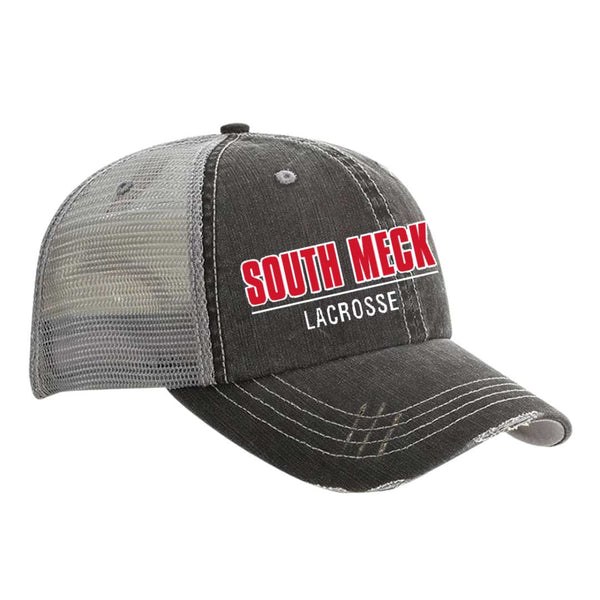Distressed Trucker - South Meck Lacrosse - New 2023