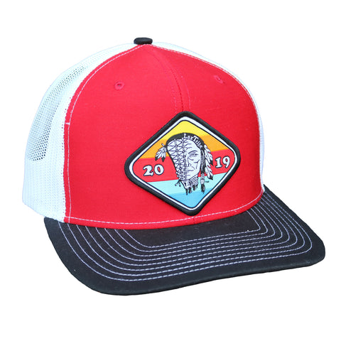 Hat - Richardson's R112 “Sunset” Patch Mesh Trucker